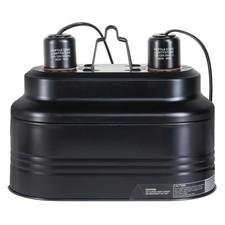 Simple Deluxe Dual Dome Reptile Light Fixture, 160W Heat Lamp/UVB Terrarium