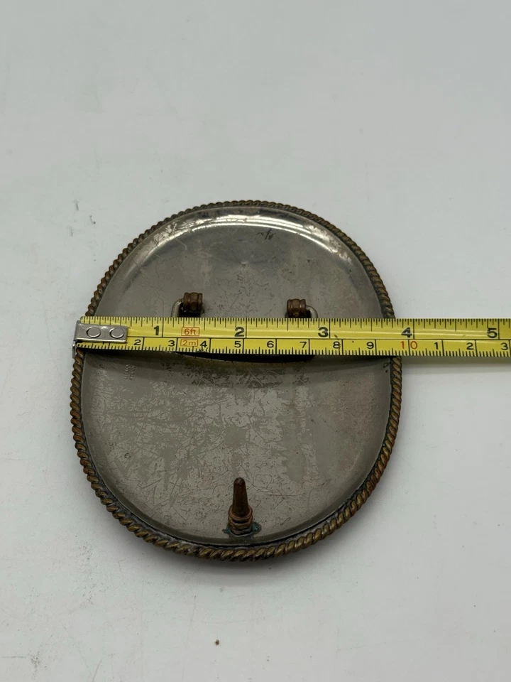 Alpaca Roping Rodeo Cowboy Western Trophy Cowboy Western Vtg Belt Buckle - Image 3 of 4