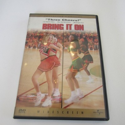 Bring It On DVD Collector's Edition Widescreen Kirsten Dunst Gabrielle Union
