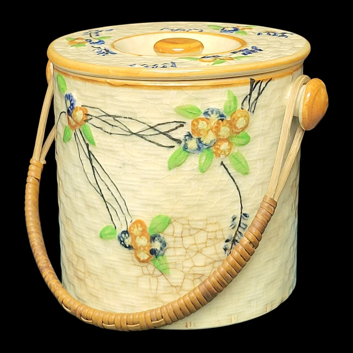 Japan Biscuit Jar In Vintage Collectible Cookie Jars Pre-1970 for