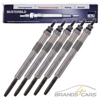 5X Beru GlÜHkerze FÜR Mercedes E-KLASSE W124 S124 250