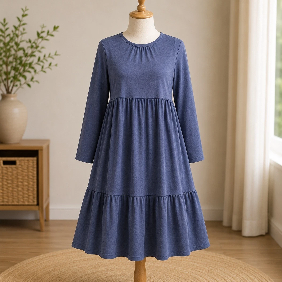 denim and co dress & Co. Casual Dresses for Women for sale Size:CHILD-4T Minimal silhouette dress The classic denim construction Lyvoria | Black Bandeau Ivy city