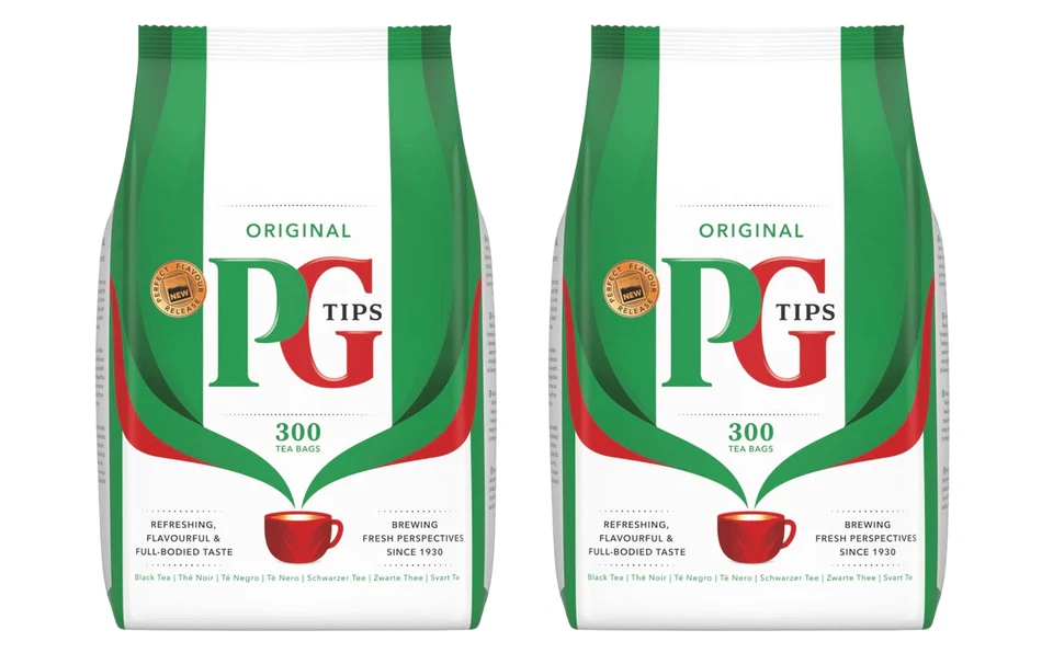 2 x 870g PG Tips Schwarztee Original - 600 Teebeutel - Schwarzer Tee Schwarztee - Bild 1 von 1