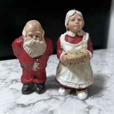 Handcrafted In Virginia, Santa And Mrs. Claus By  Wood World Inc.