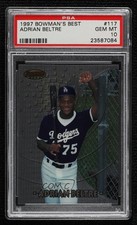 1997 Bowman's Best Adrian Beltre #117 PSA 10 GEM MT Rookie RC HOF