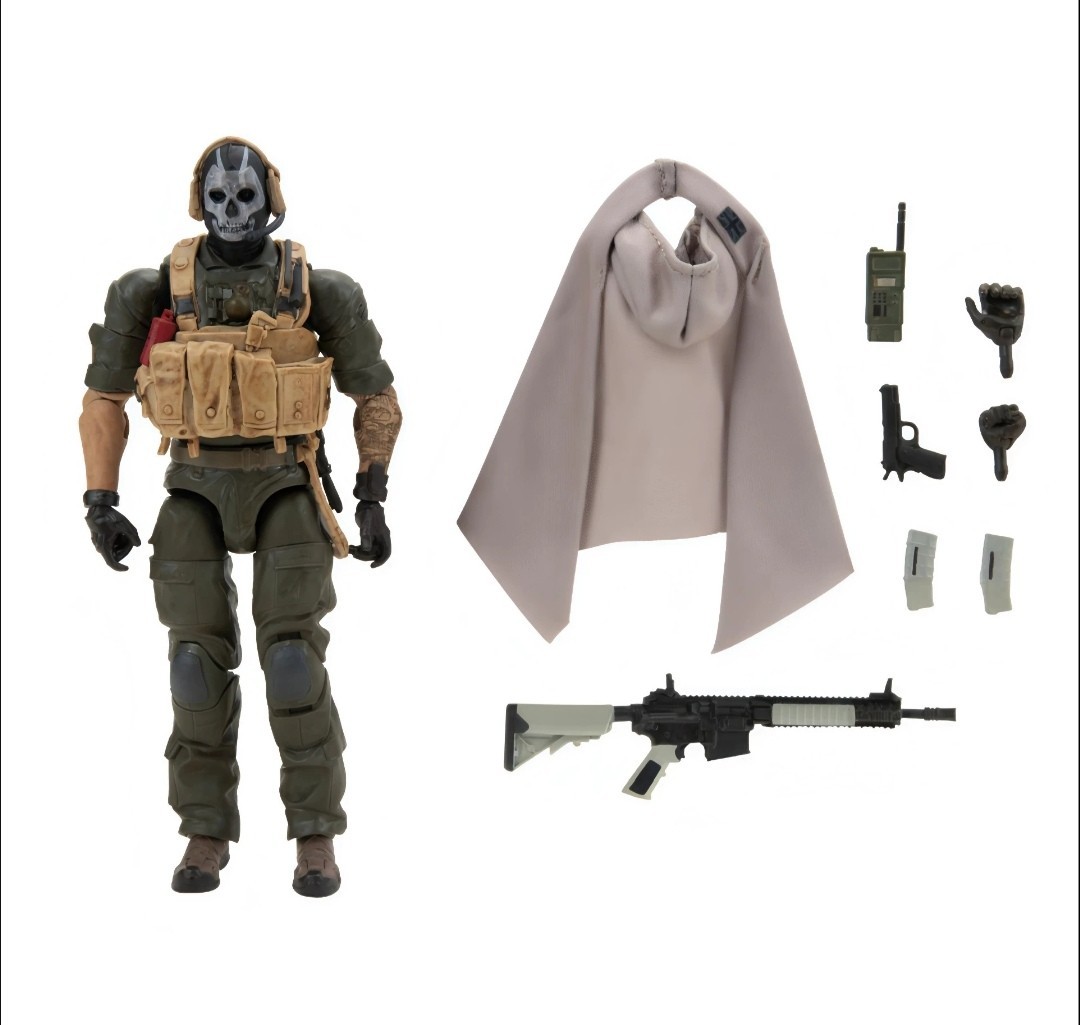 New Call of Duty GHOST 1/ 12 Action Figure In Stock Launch Edition