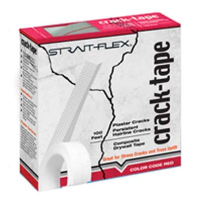 Strait-Flex Crack-Tape 2 in. x 50 ft. Drywall Joint Tape Stress Cracks Black