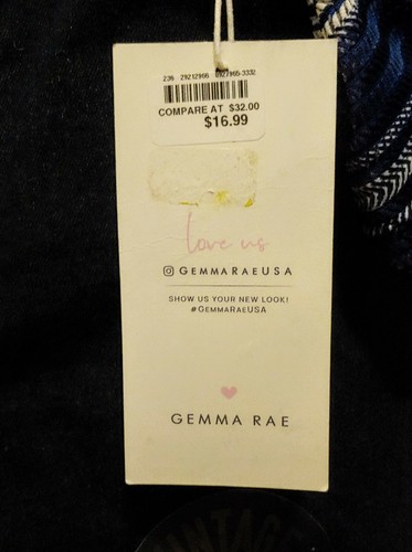 Gemma Rae Juniors Size 13/31 High Rise Stretch Denim "Mom Jeans" NWT - Picture 11 of 11
