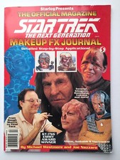 Starlog prezentuje Star Trek The Next Generation Makeup FX Journal Magazine