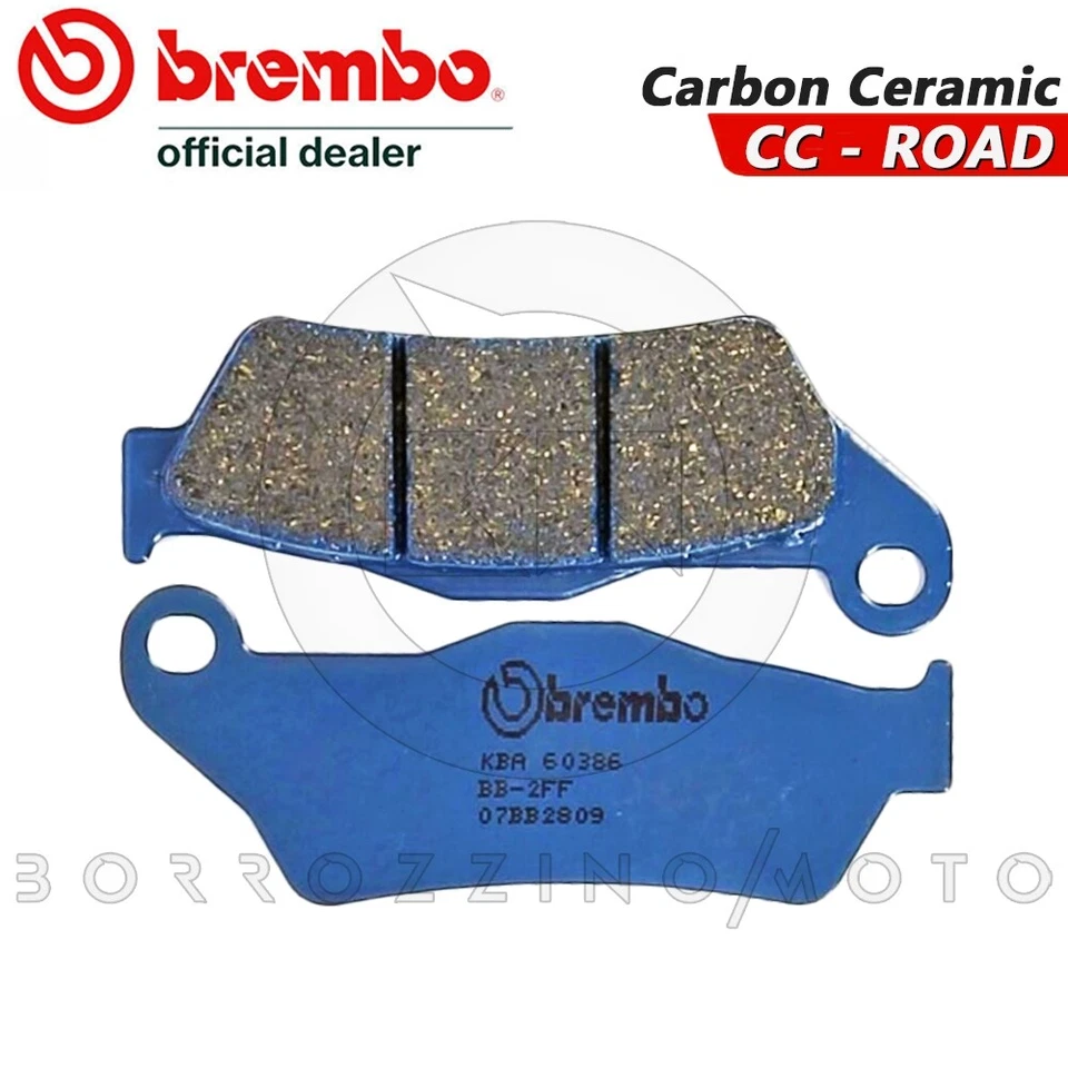PASTIGLIE FRENO BREMBO SINTER ANTERIORI + POSTERIORI BMW R 1200 GS ABS 2004/2012 - Immagine 3 di 4