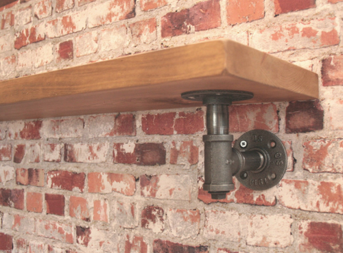 14cm X 3cm Reclaimed Scaffold Board Shelves | Reclaimed Timber Style - Picture 5 of 6