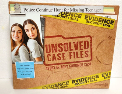 Unsolved Case Files 3: Avery Gardner Game - Pressman