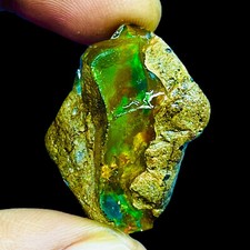 52.45 Cts Natural Ethiopian Raw Opal Rough 29x22mm Huge Untreated Loose Gemstone