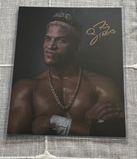 AEW Ricky Starks Signed  8x10 Wrestling Photo Highspots COA Elite Saints NXT