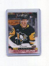 2022-23 Upper Deck Series 2 Young Guns Canvas Filip Hallander Rookie  C230