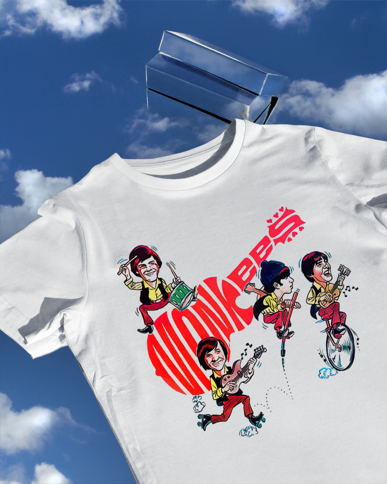 THE MONKEES Funny T-Shirt Unisex Cotton SHirt For Men All Size S-4XL BL406
