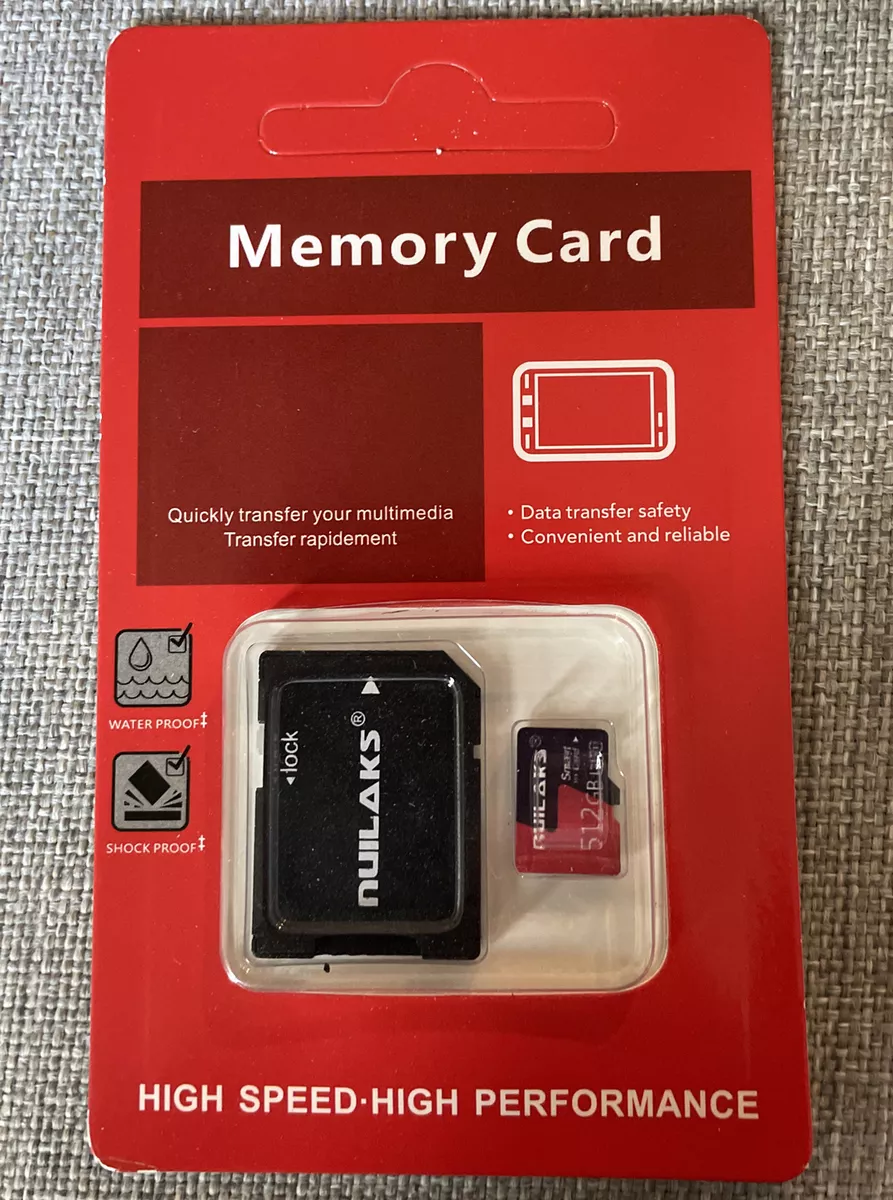 512 GB Memory Cards