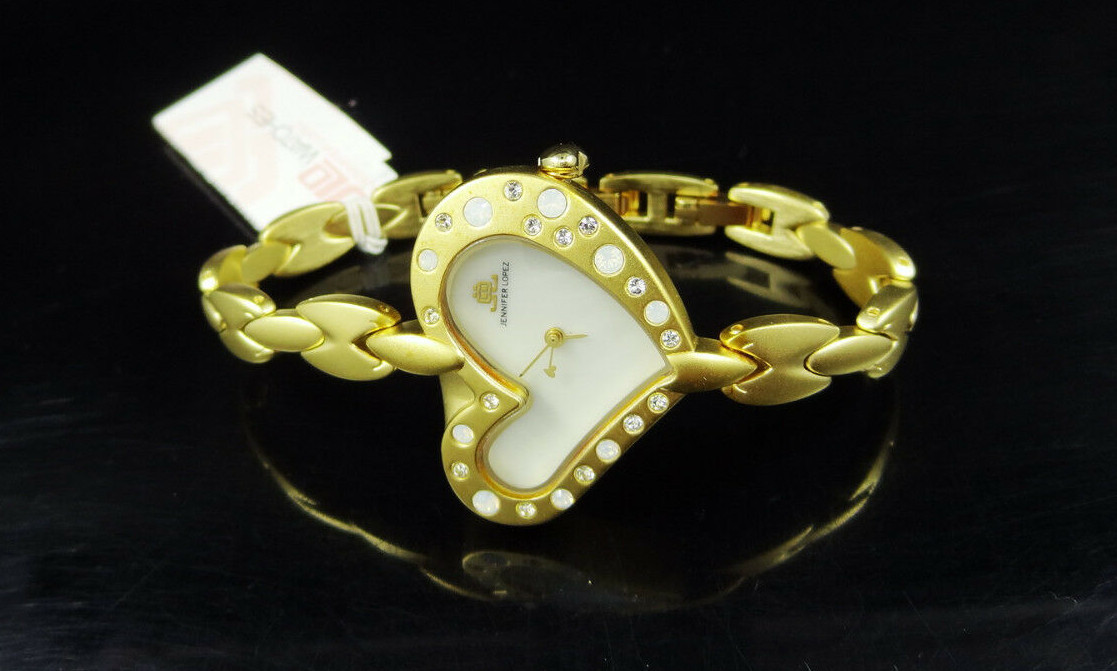 JLO Jennifer Lopez Collection JL/2438MPGP Crystal Accent Heart