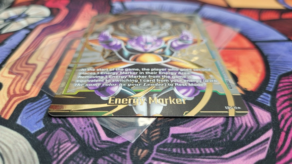 Ginyu Force Energy Marker Promo Prize Gold E01-11 Dragon Ball