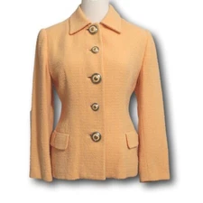 CARLISLE (4) VTG Short Jacket Retro Look Designer Buttons