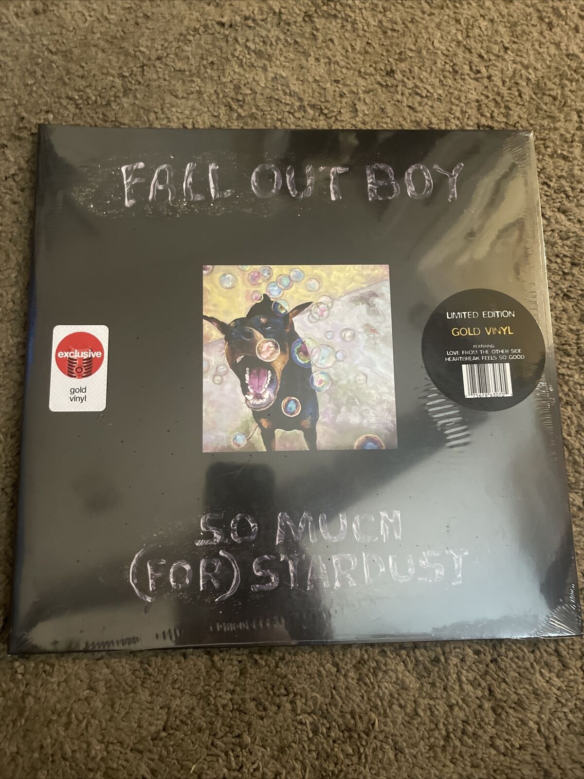FALL OUT BOY   SO MUCH (FOR) STARDUST (2023) TARGET GOLD VINYL VINYL RECORD NEW