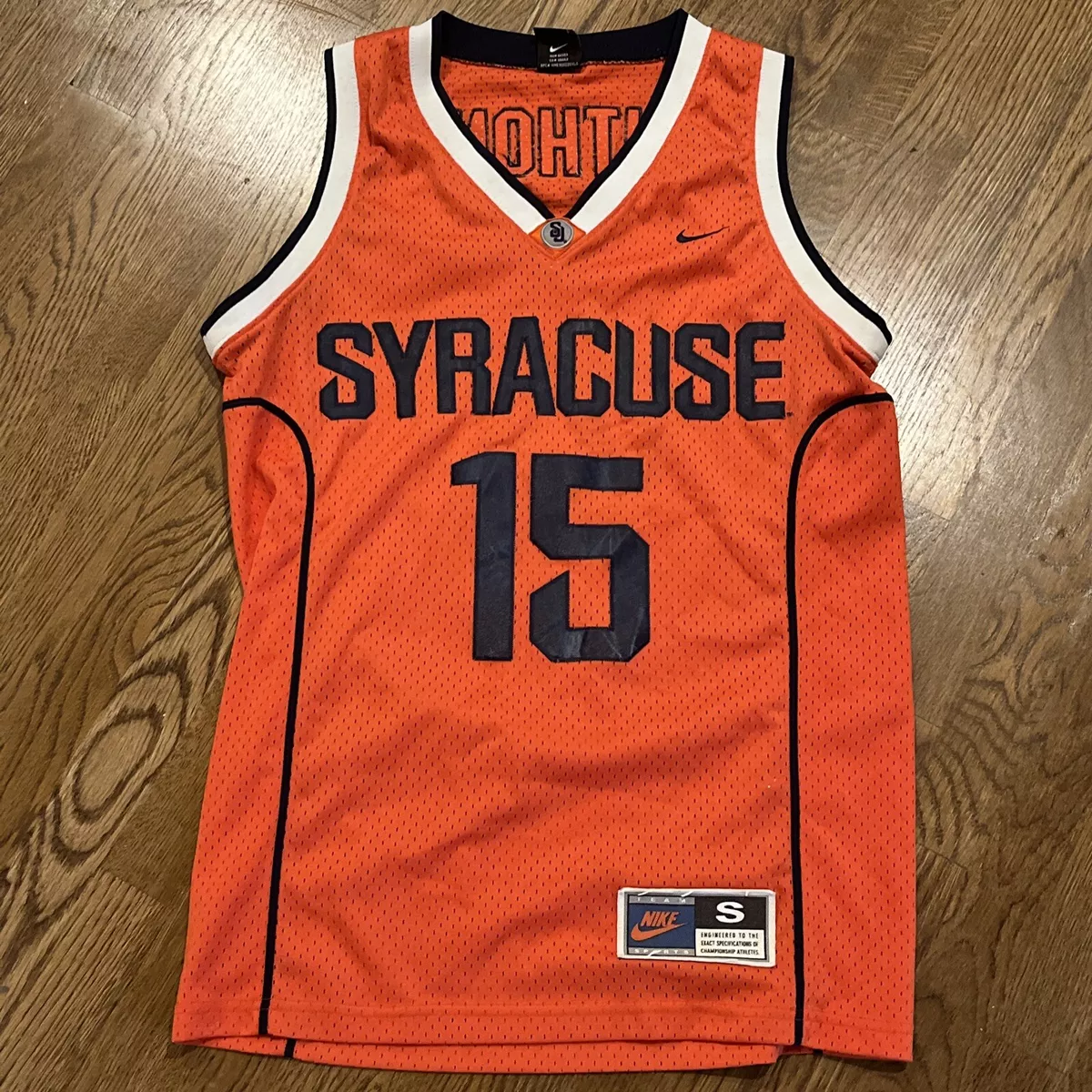 Retro Brand Men's Carmelo Anthony Syracuse Orange Throwback Jersey