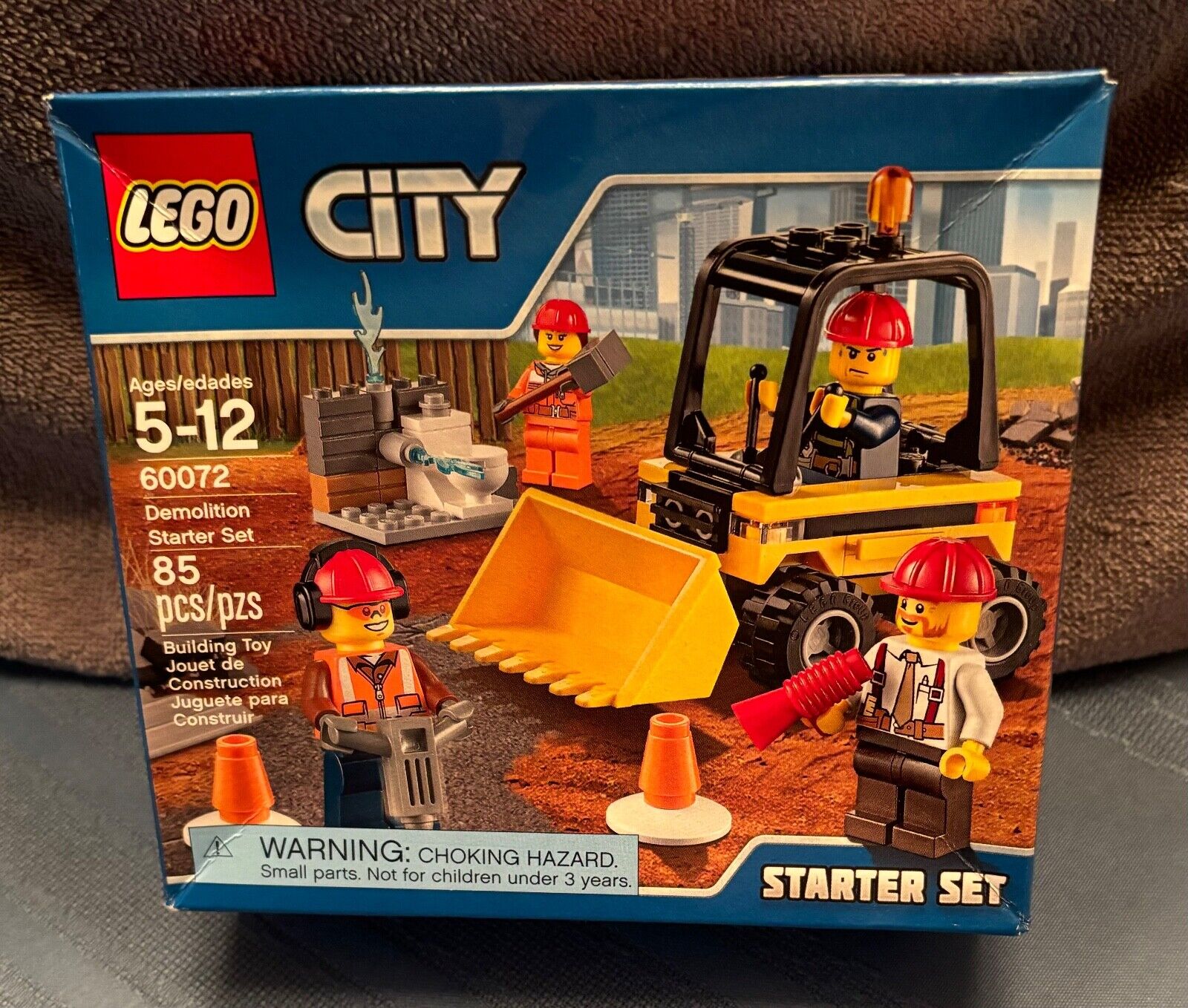 Lego City 60072 Demolition Starter Set (2015) Retired ~Brand New & Sealed~