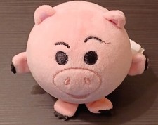 DISNEY PIXAR Ham the Pig Toy Story 4" Pink Stuffed Plush Animal Toy