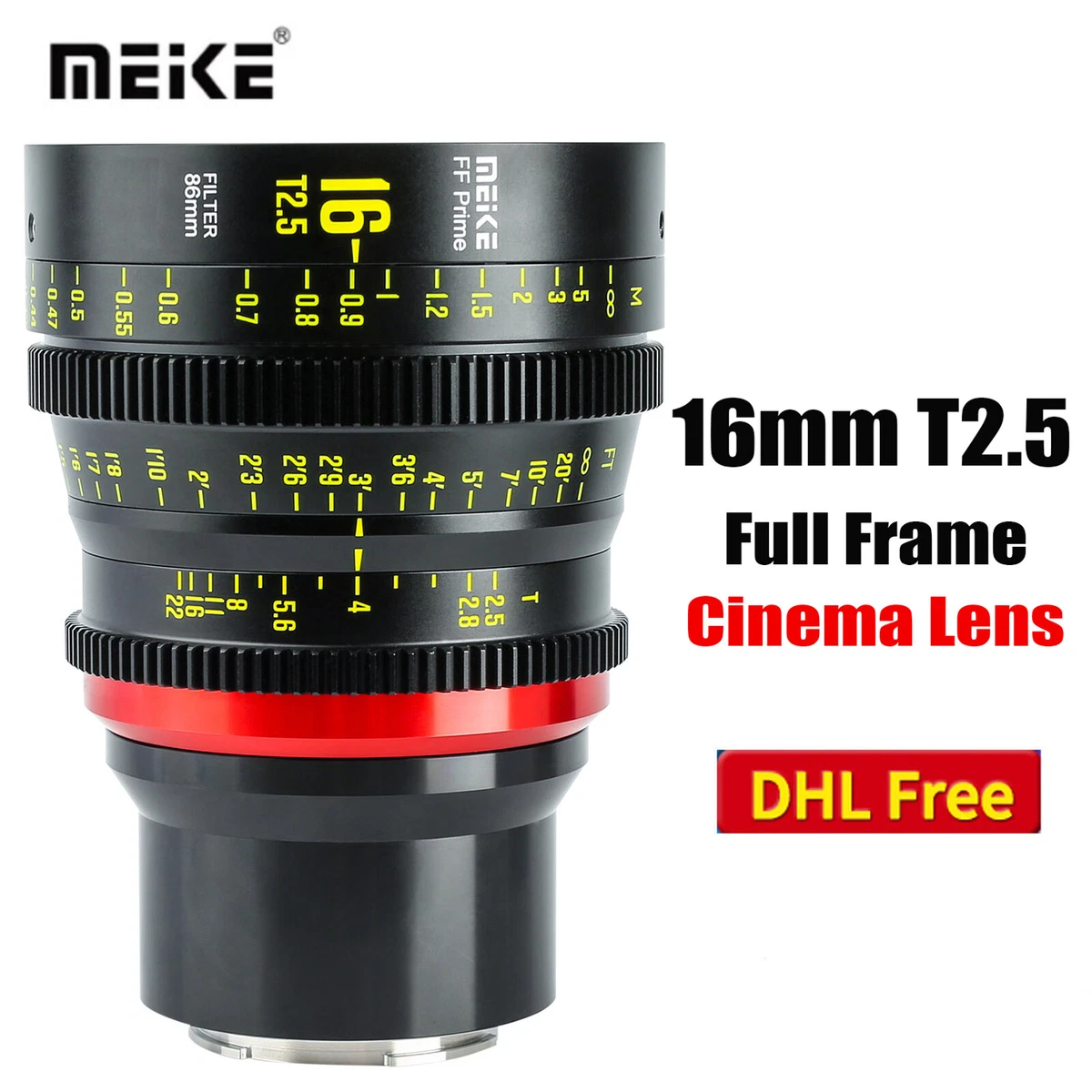 Meike 16mm Focal Camera Lenses for sale | eBay