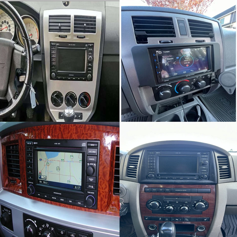 For Dodge Charger 2006-2007 Fit For Carplay Car Stereo Radio Android 13 GPS Navi Foto 4 de 4