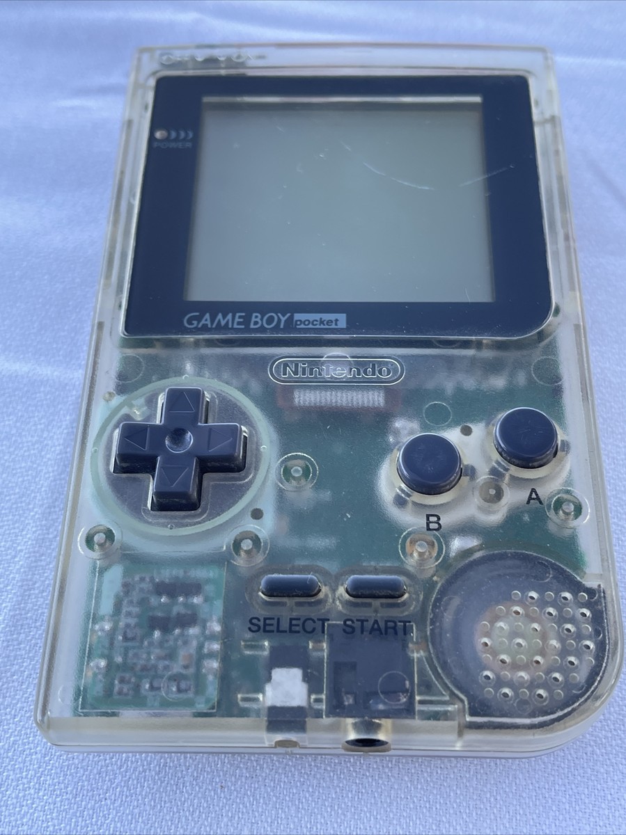 Nintendo Game Boy Color CGB-001 - Clear Skeleton - 100% Original