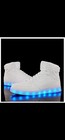 DIYJTS Unisex LED Light Up Rechargeable Shoes, Fashion High Top LED Sneakers,New