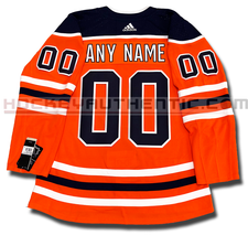 EDMONTON OILERS ANY NAME & NUMBER ADIDAS ADIZERO HOME JERSEY AUTHENTIC PRO