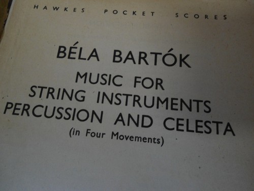 BELA BARTOK String Instruments Percussion & Celesta - Hawkes Pocket Score No.609 - Picture 7 of 21