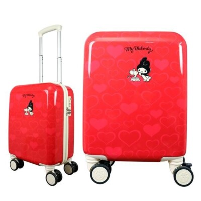 Sanrio My Melody Travel Luggage Carry on Suitcase TSA Lock 20