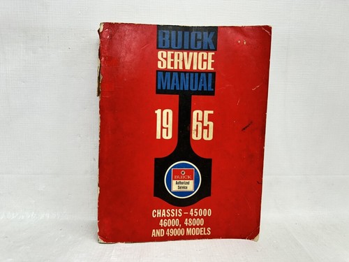 1965 Buick LeSabre Wildcat Electra 225 Riviera Original OEM Shop Service Manual