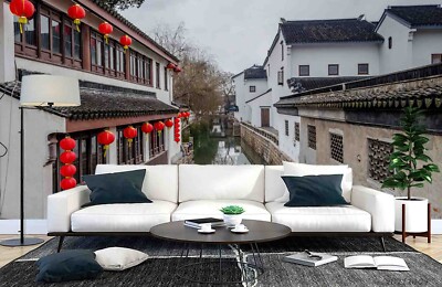 3D Gangnam House Style Architecture Wall Murals Wallpaper Murals Wall Sticker