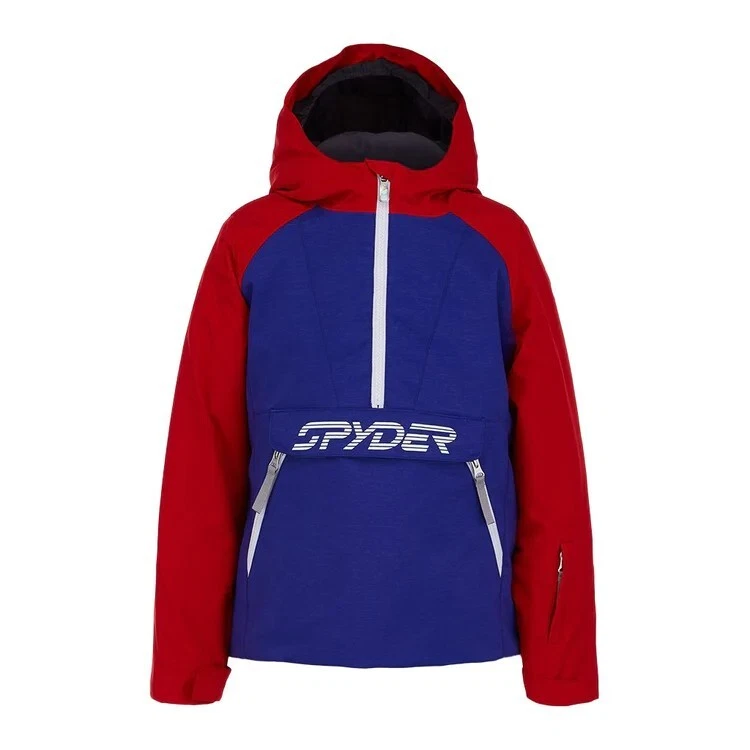 Spyder Girls Kaia Anorak Ski Snowboarding Snow Anorak Jacket Size 12 NWT
