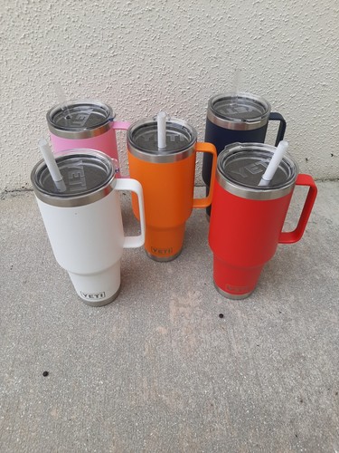 Yeti 42oz Rambler Mug With Straw Assortment Box