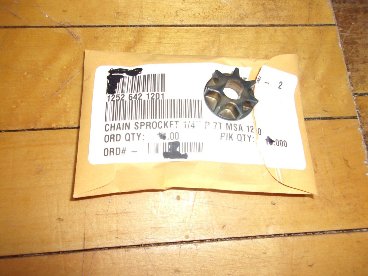 シリアル Stihl OEM MSA 120 Sprocket 1/4