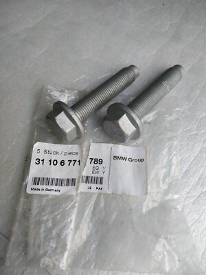BMW 1' 2' 3' 4' Χ5 Χ6 Hexagon screws with flange (2) NEW GENUINE