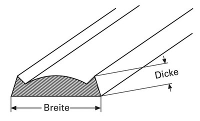 B & T Metallo Alluminio piatto 30 X 10 mm schweissbar eloxierfaehig in lunghezze