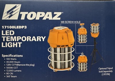 TOPAZ 17100LEDP3 LED Temporary Light 100W/5000K
