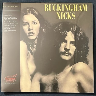 Buckingham Nicks [Rhino High Fidelity Vinyl LP] SEALED