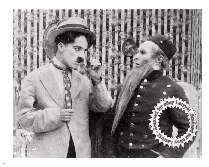 Charles CHAPLIN lot of 6, THE CURE (1917/1960s) stills, re-release 8x10 vintage
