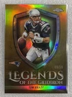 Tom Brady - 2025 Topps Chrome - Legends of the Gridiron GOLD /50 NFL Patriots QB