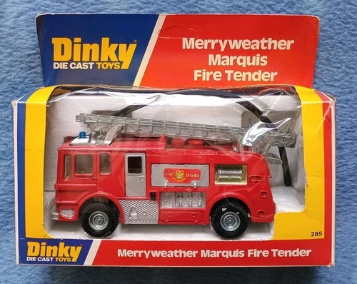Vintage Dinky Toys - 285 Merryweather Marquis Fire Tender Engine  - Boxed VGC