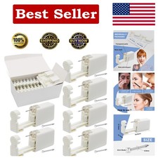 High-Quality Disposable Nose Piercing Gun Set - 24 Sterilized Pieces Included
