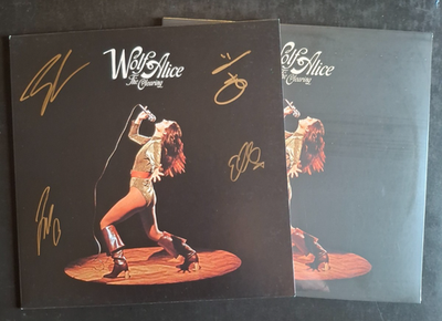 WOLF ALICE SIGNED THE CLEARING BRAND NEW SEALED LP + SIGNED