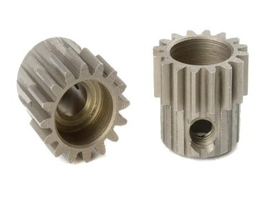 Team Corally - 48 DP Pinion - Short - Hardened Steel - 16 Teeth - Shaft Dia. 3.1